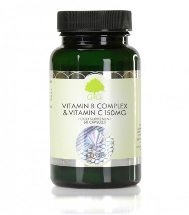 Kompleks vitamina B s vitaminom C 150 mg, 60 kapsula