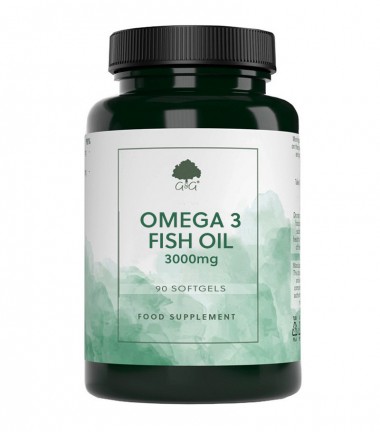 G&G Vitamins - Omega 3 riblje ulje, 3000 mg, 90 kapsula