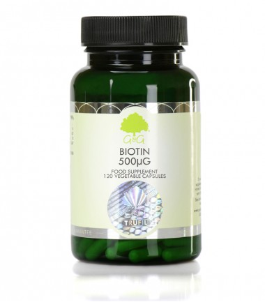G&G Vitamins - Biotin 500 mcg, 120 kapsula
