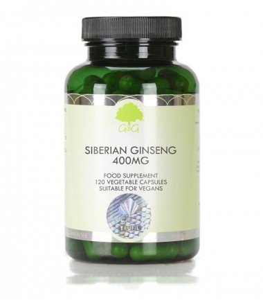 G&G Vitamins - Sibirski ginseng 400 mg, 120 kapsula